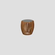 Egmont Teak Side Table - 43Cm gallery detail image
