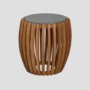 Egmont Teak Side Table - 43Cm gallery detail image