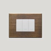 Vimar Eikon Exe Light Switches | Painted Metal gallery detail image