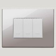 Vimar Eikon Exe Light Switches | Painted Metal gallery detail image