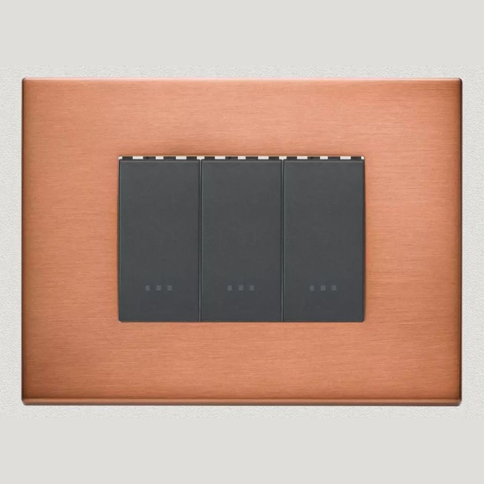 Vimar Eikon Exe Light Switches | Painted Metal gallery detail image