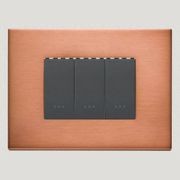 Vimar Eikon Exe Light Switches | Painted Metal gallery detail image