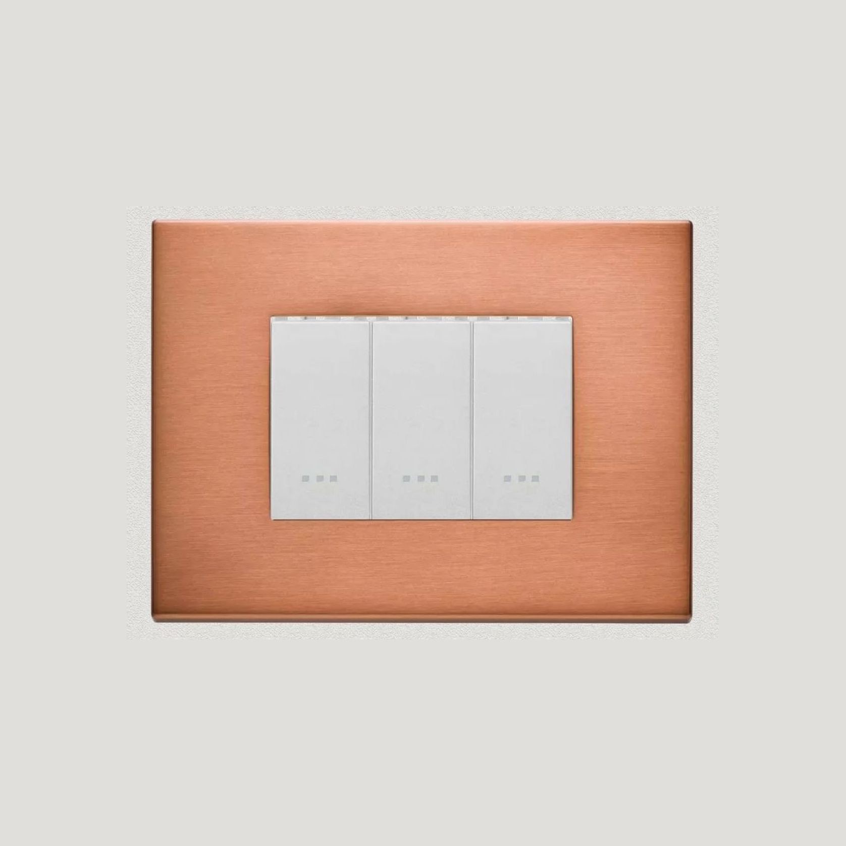 Vimar Eikon Exe Light Switches | Painted Metal gallery detail image