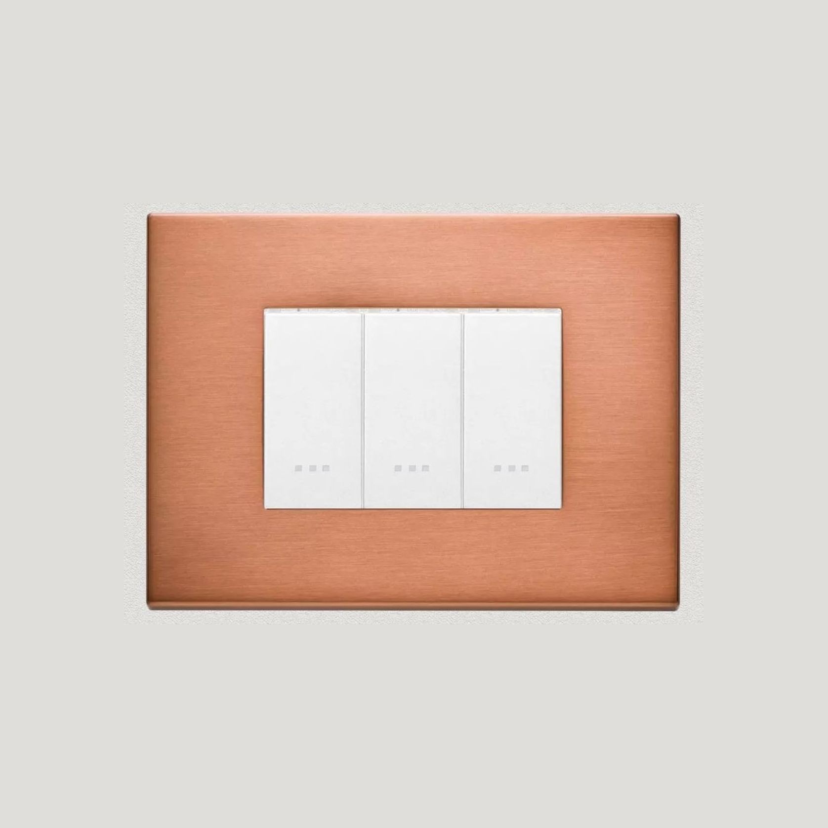 Vimar Eikon Exe Light Switches | Painted Metal gallery detail image