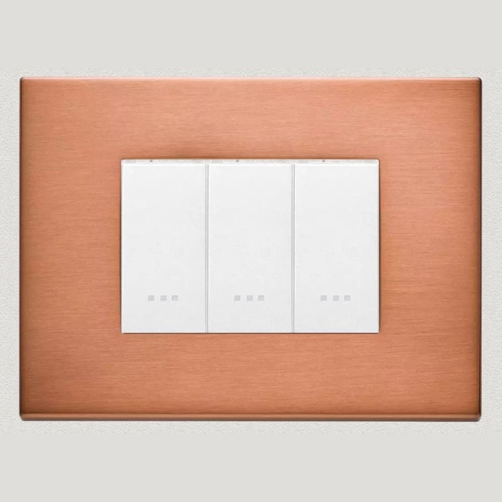 Vimar Eikon Exe Light Switches | Painted Metal gallery detail image