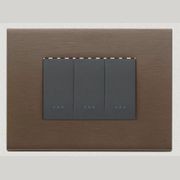 Vimar Eikon Exe Light Switches | Painted Metal gallery detail image
