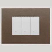 Vimar Eikon Exe Light Switches | Painted Metal gallery detail image