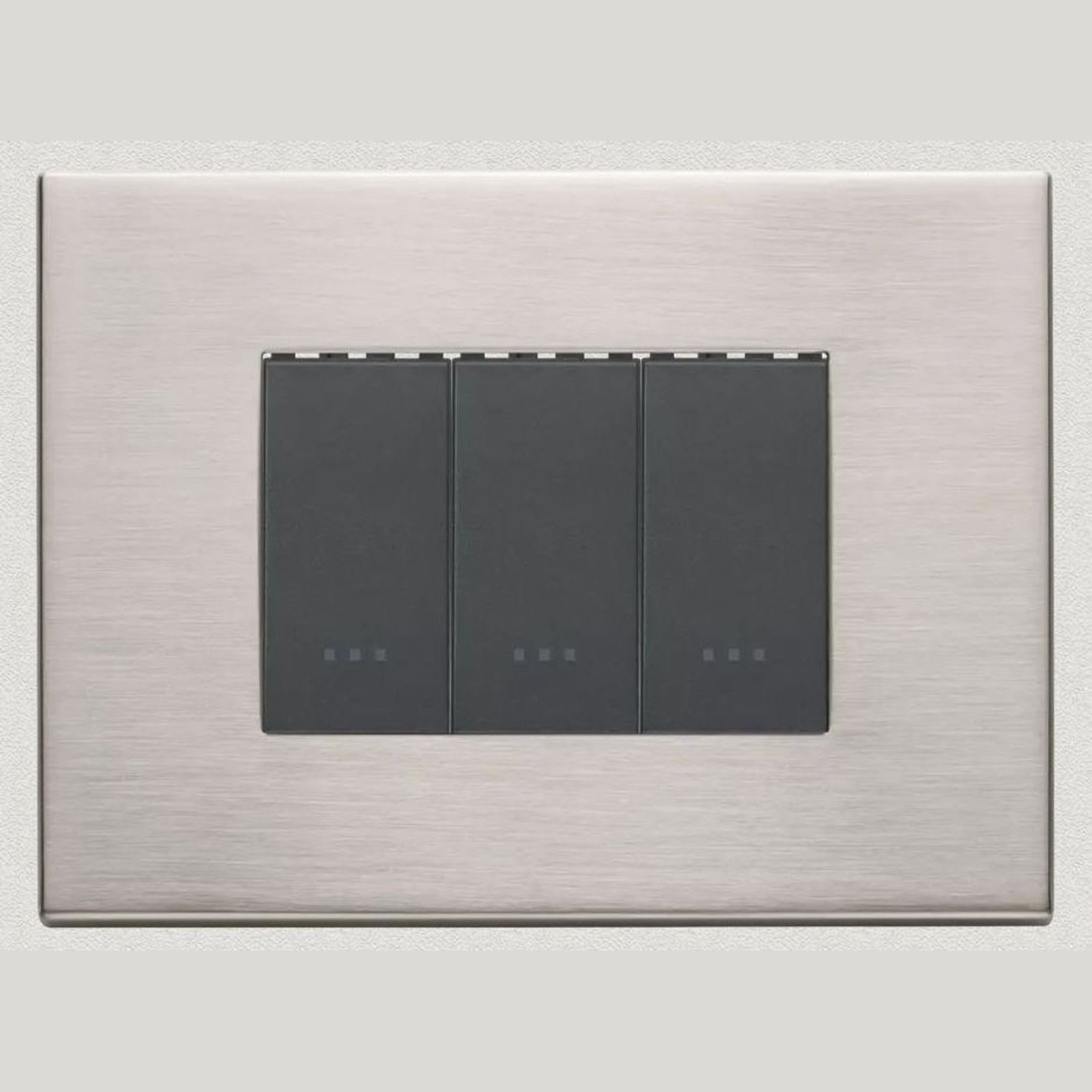 Vimar Eikon Exe Light Switches | Painted Metal gallery detail image
