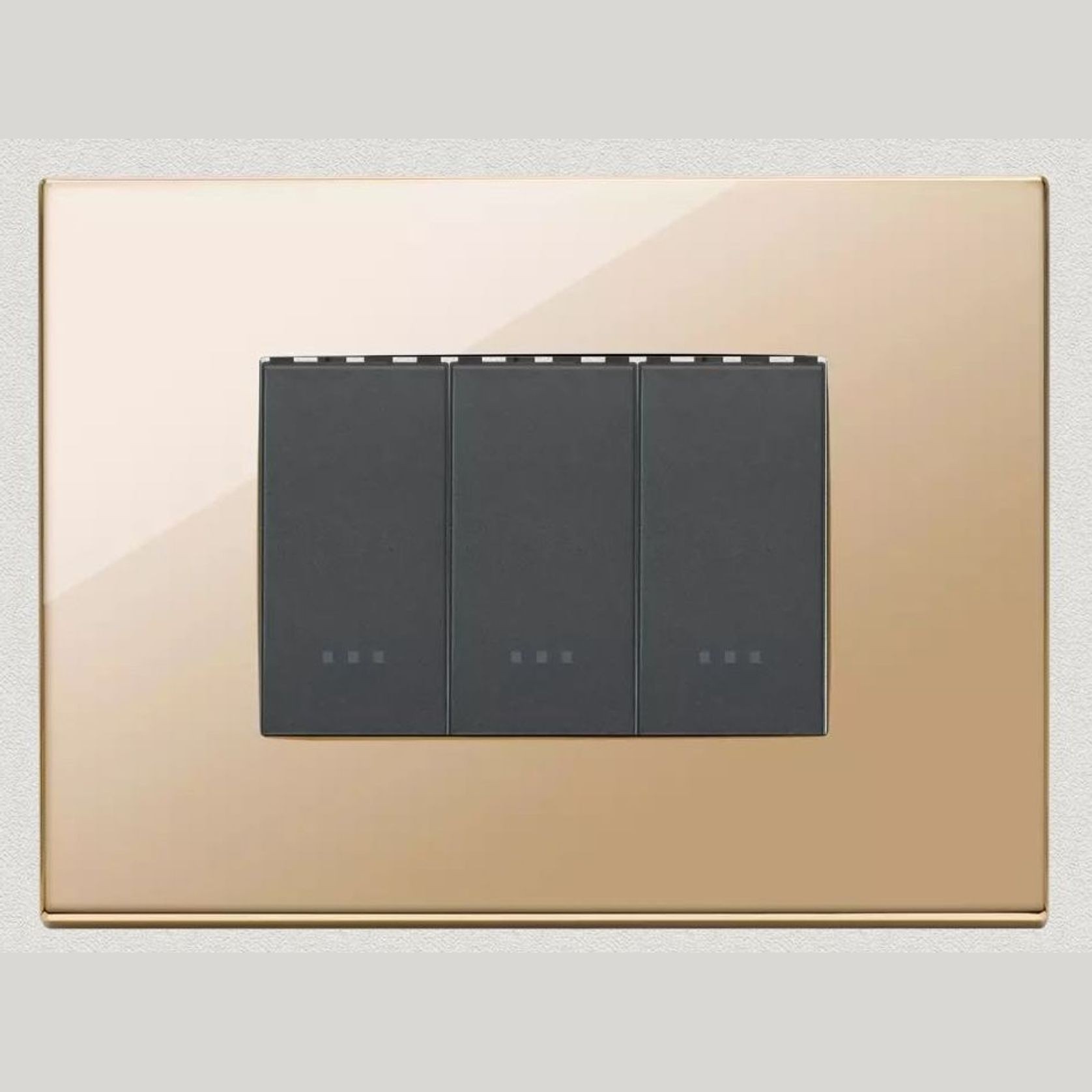 Vimar Eikon Exe Light Switches | Painted Metal gallery detail image