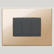 Vimar Eikon Exe Light Switches | Painted Metal gallery detail image