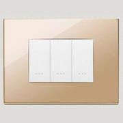 Vimar Eikon Exe Light Switches | Painted Metal gallery detail image