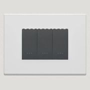 Vimar Eikon Exe Light Switches | Painted Metal gallery detail image