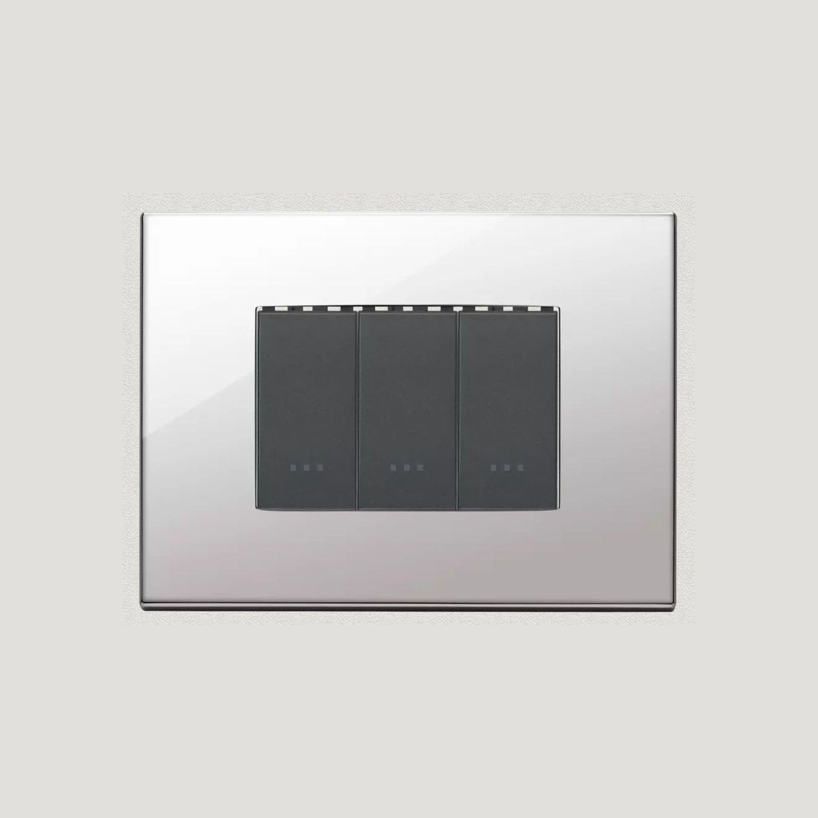 Vimar Eikon Exe Light Switches | Painted Metal gallery detail image