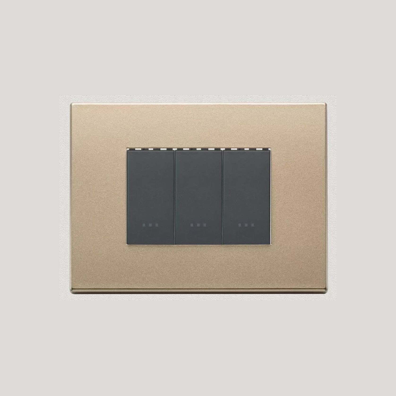 Vimar Eikon Exe Light Switches | Painted Metal gallery detail image