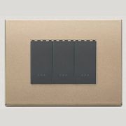 Vimar Eikon Exe Light Switches | Painted Metal gallery detail image