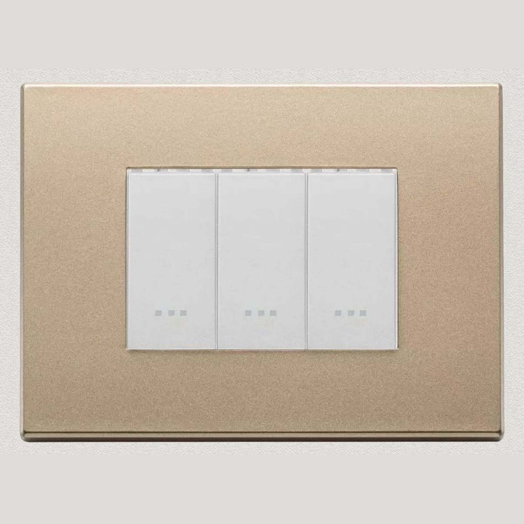 Vimar Eikon Exe Light Switches | Painted Metal gallery detail image
