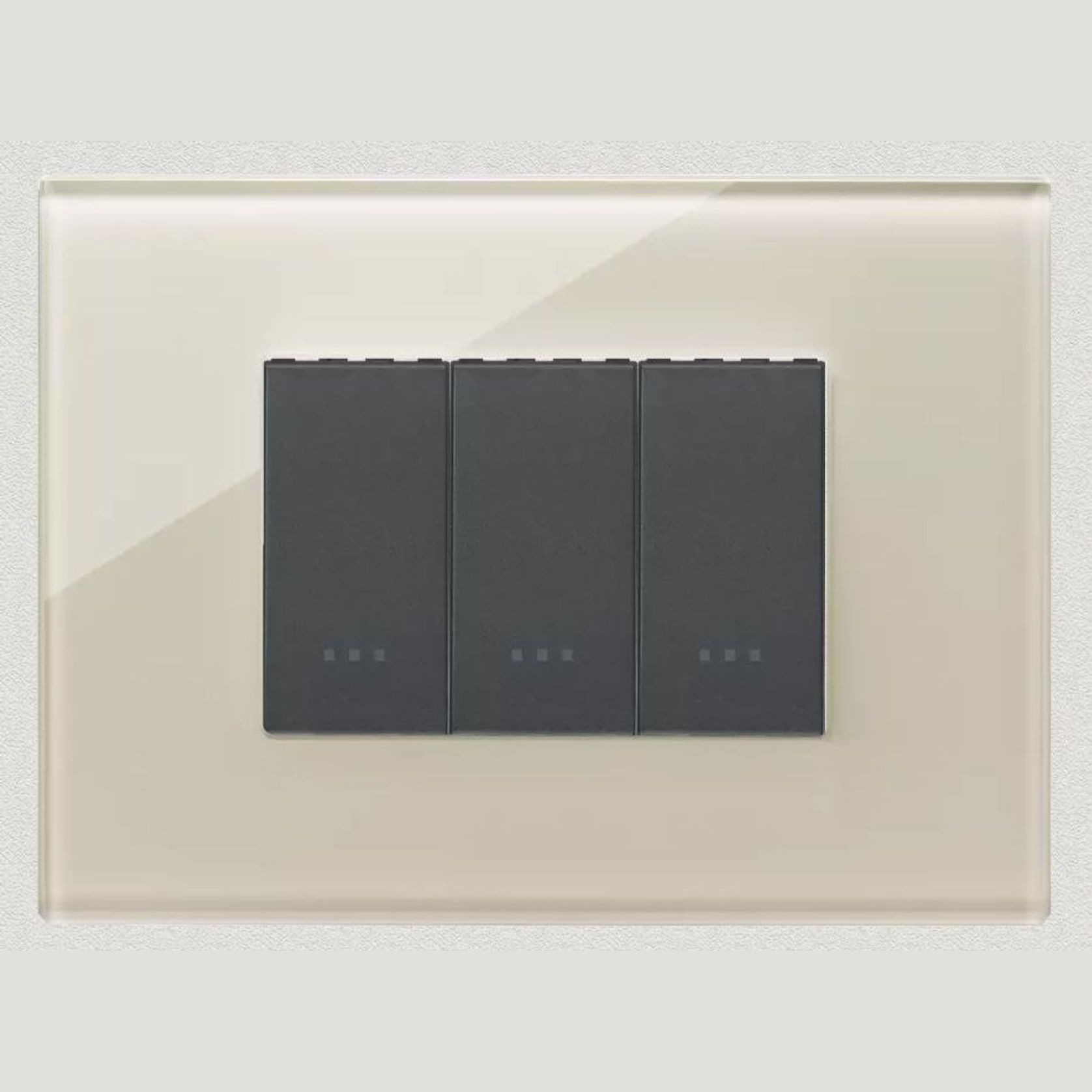 Vimar Eikon Exe Light Switches | Plate Glass gallery detail image