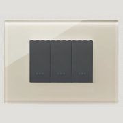 Vimar Eikon Exe Light Switches | Plate Glass gallery detail image