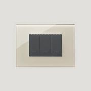 Vimar Eikon Exe Light Switches | Plate Glass gallery detail image