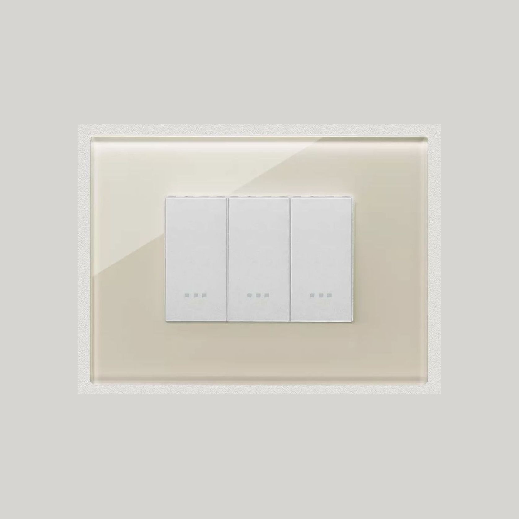 Vimar Eikon Exe Light Switches | Plate Glass gallery detail image