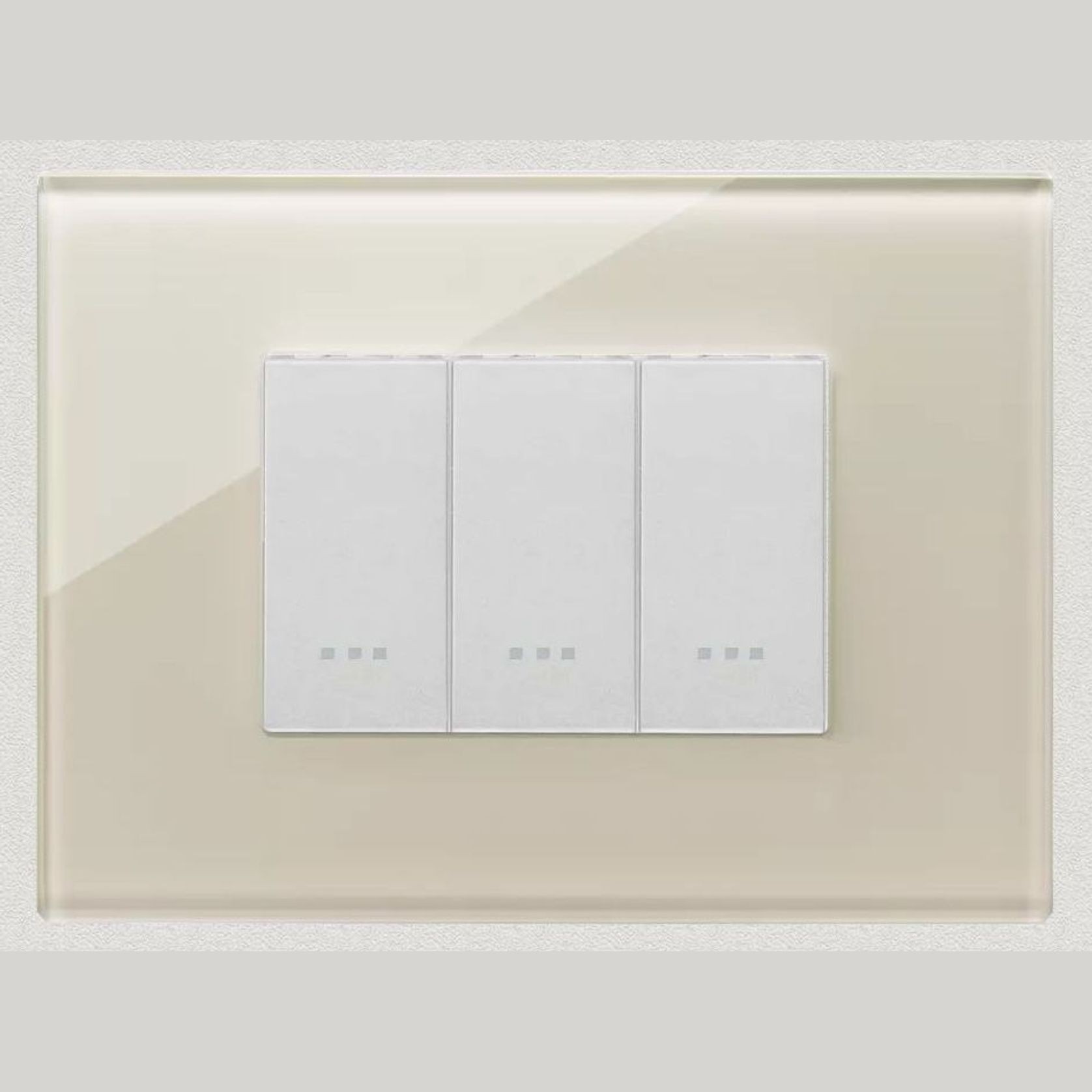 Vimar Eikon Exe Light Switches | Plate Glass gallery detail image