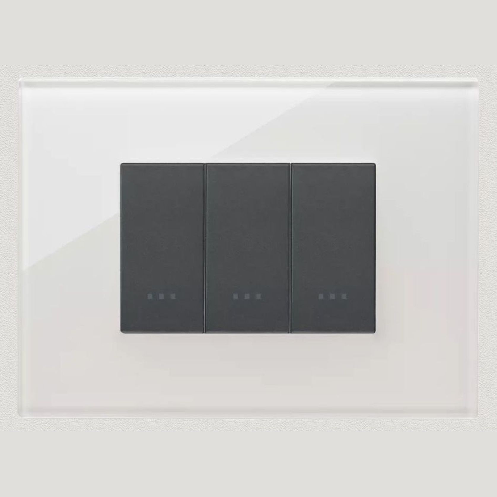 Vimar Eikon Exe Light Switches | Plate Glass gallery detail image