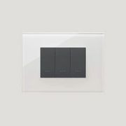 Vimar Eikon Exe Light Switches | Plate Glass gallery detail image