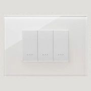 Vimar Eikon Exe Light Switches | Plate Glass gallery detail image