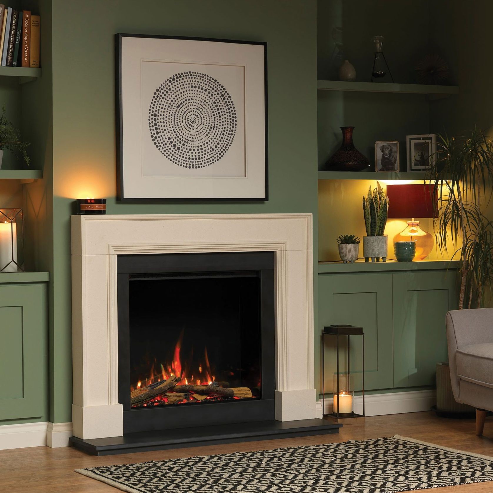 ES 750 Electric Fireplace gallery detail image