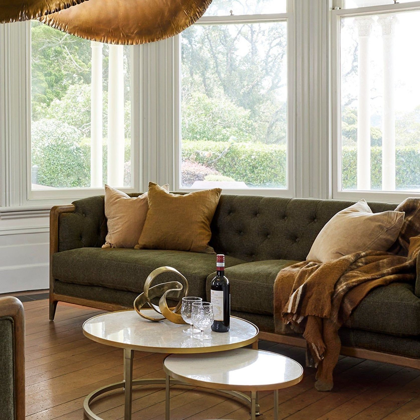 Ellsworth Sofa Olive Green ArchiPro NZ