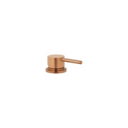 Elysian Bench-Mounted Mixer | Brushed Copper gallery detail image