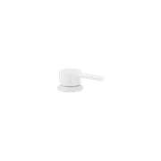 Elysian Bench-Mounted Mixer | White gallery detail image