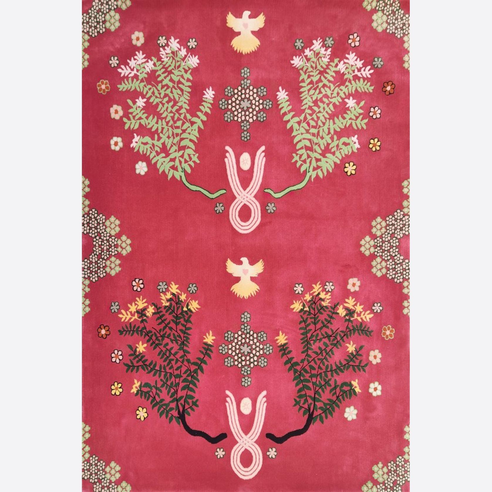 Emerald Garden Rugs by Miranda Brown gallery detail image