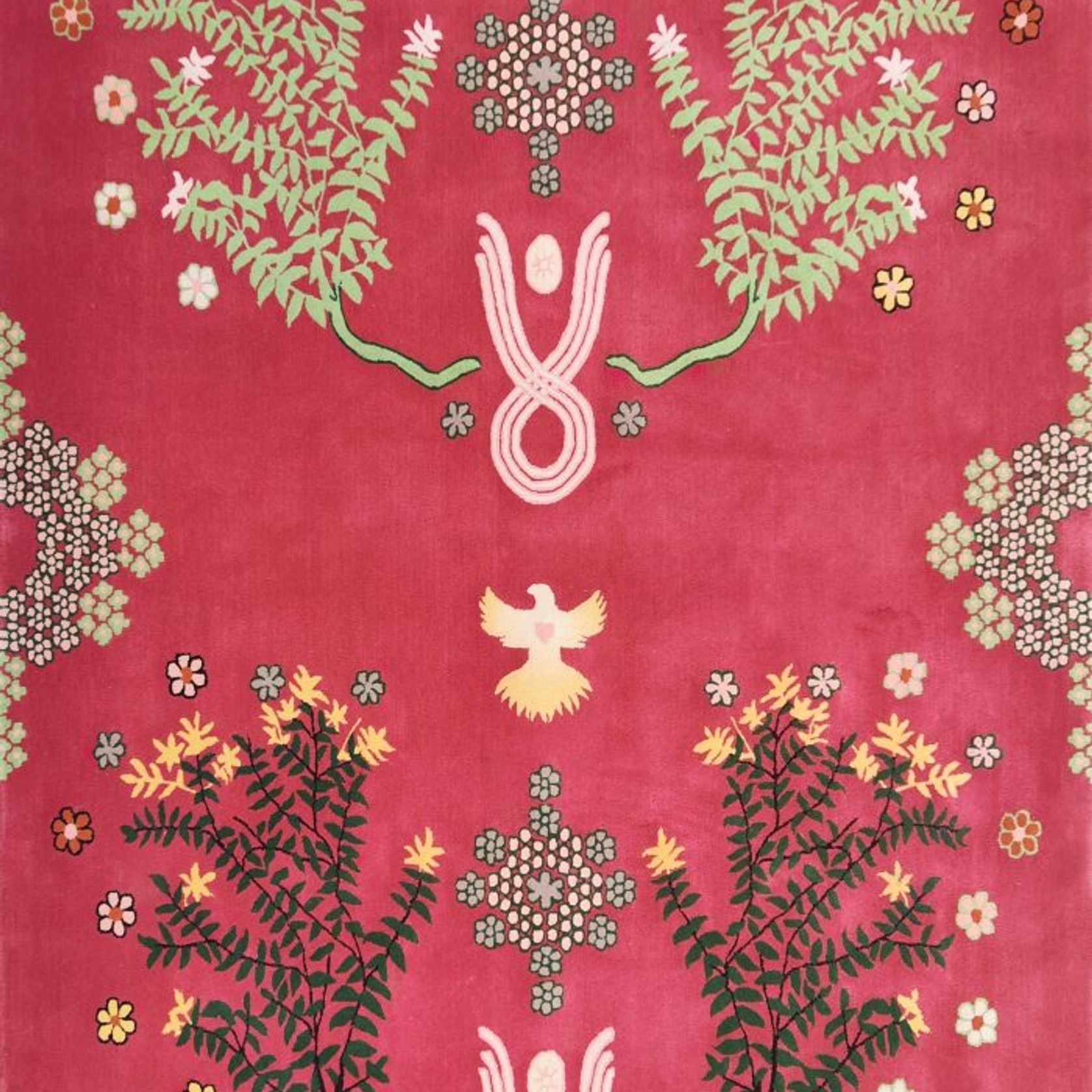Emerald Garden Rugs by Miranda Brown gallery detail image
