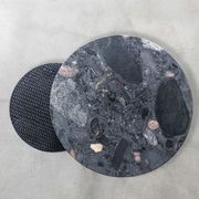 Classic Nested Side Tables (Etched & Norvigo Marble) gallery detail image