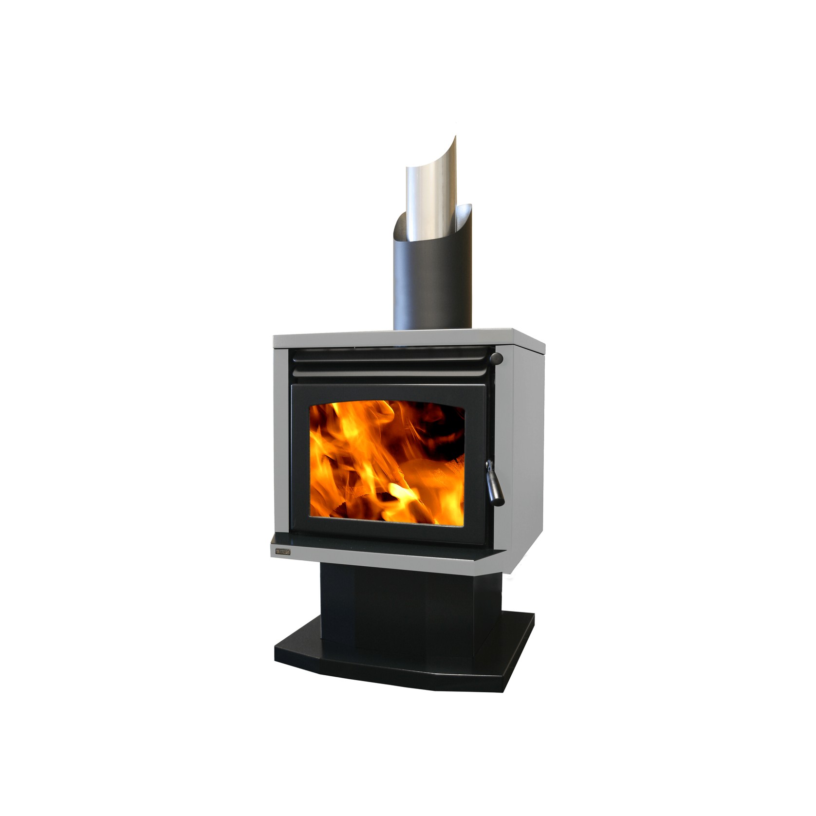 Ethos Genesis Freestanding Wood Fireplace gallery detail image