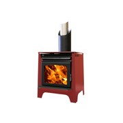 Ethos Phoenix Freestanding Wood Fireplace gallery detail image