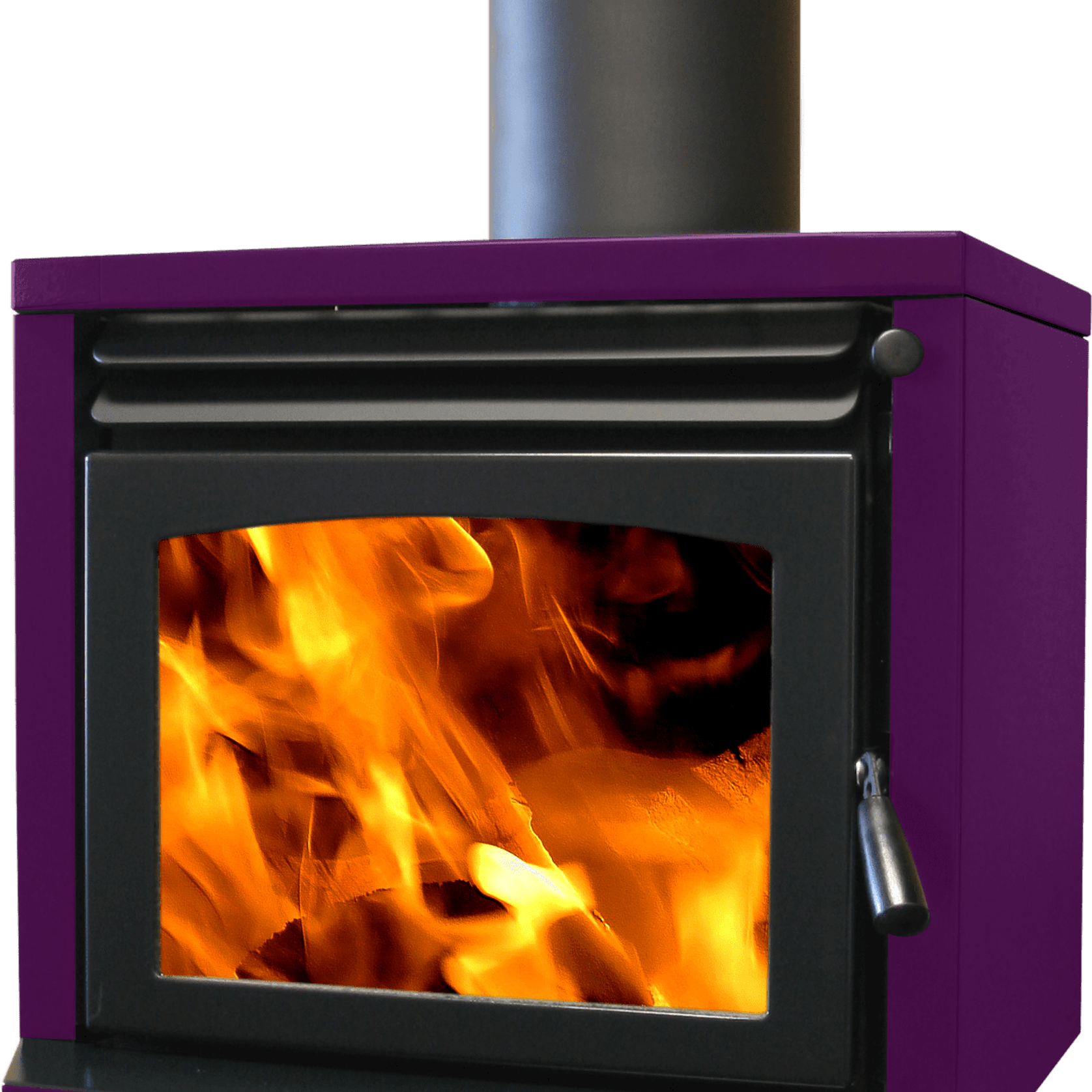 Ethos Genesis Freestanding Wood Fireplace gallery detail image