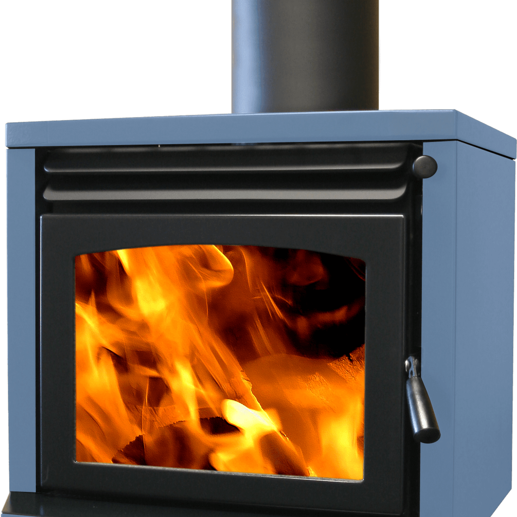 Ethos Genesis Freestanding Wood Fireplace gallery detail image