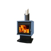 Ethos Genesis Freestanding Wood Fireplace gallery detail image