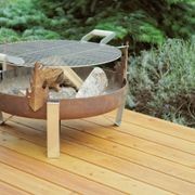 ALFRED RIESS Tashkooh Steel Fire Pit - Medium gallery detail image