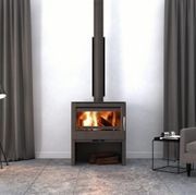 Euro Buller Box Freestanding Wood Fireplace gallery detail image