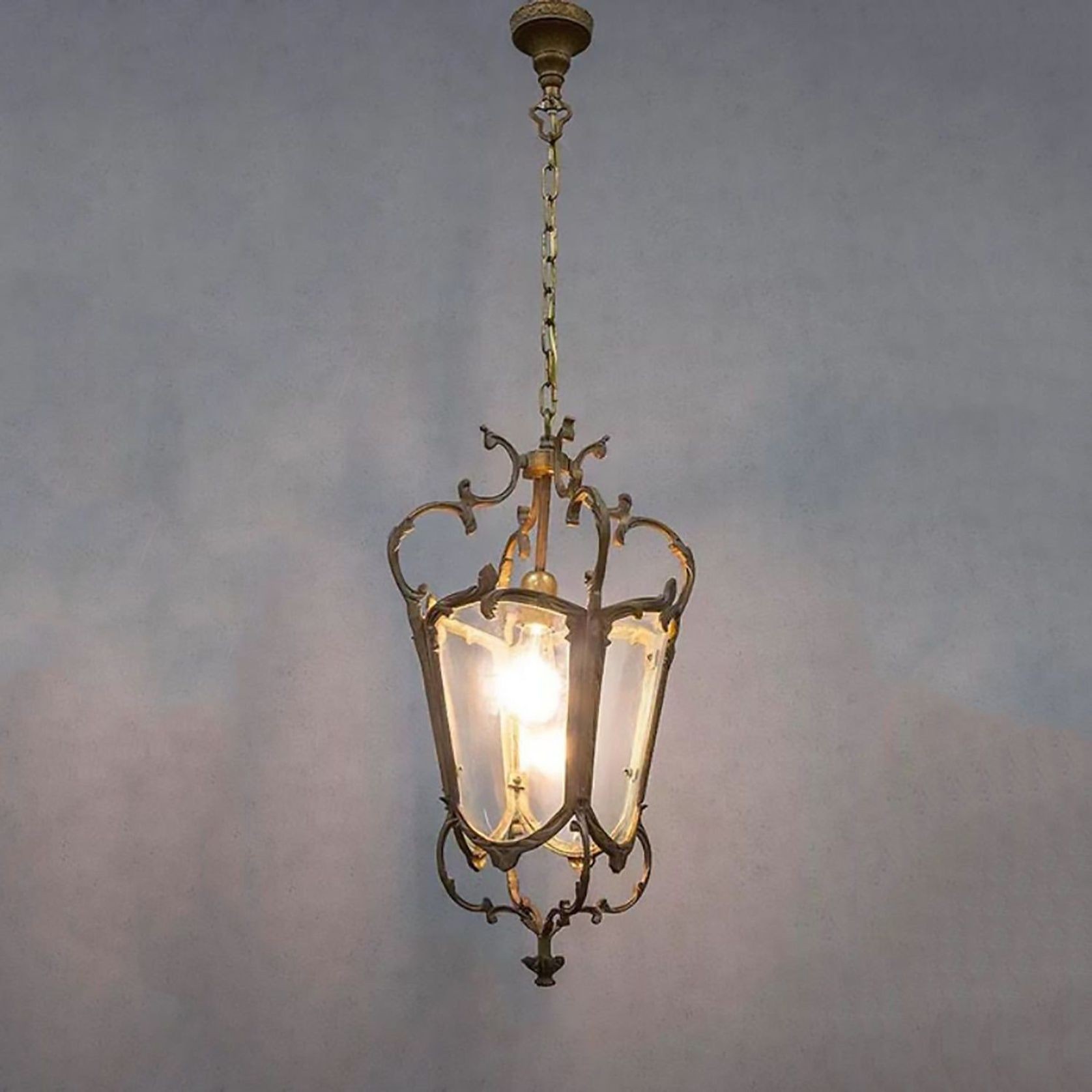 Eva Brass Lantern gallery detail image