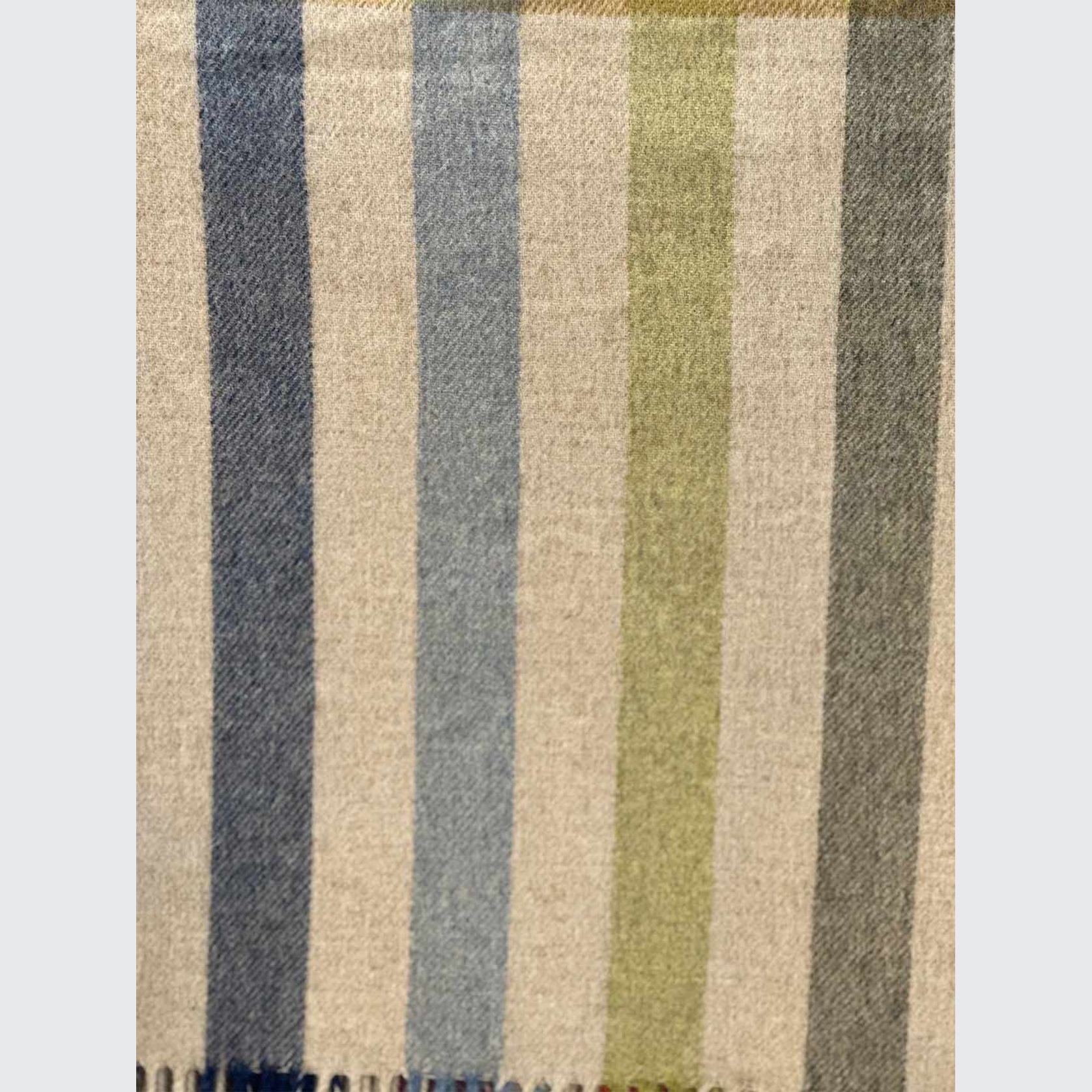 NZ Merino Throw Blanket - Henley Beige | 100% Pure Wool gallery detail image