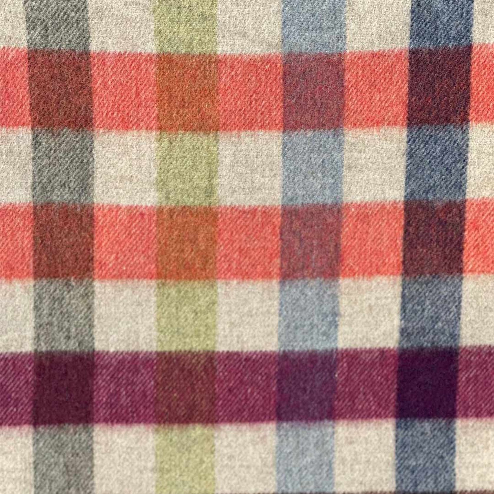 NZ Merino Throw Blanket - Henley Beige | 100% Pure Wool gallery detail image