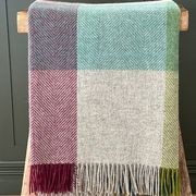 NZ Wool Throw - Harland Heather | 100% Pure Wool gallery detail image