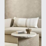 Baya Bettie Cushion - Oatmeal | Extra-Long Lumbar gallery detail image