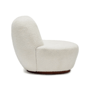 Pace White Boucle Occasional Chair gallery detail image