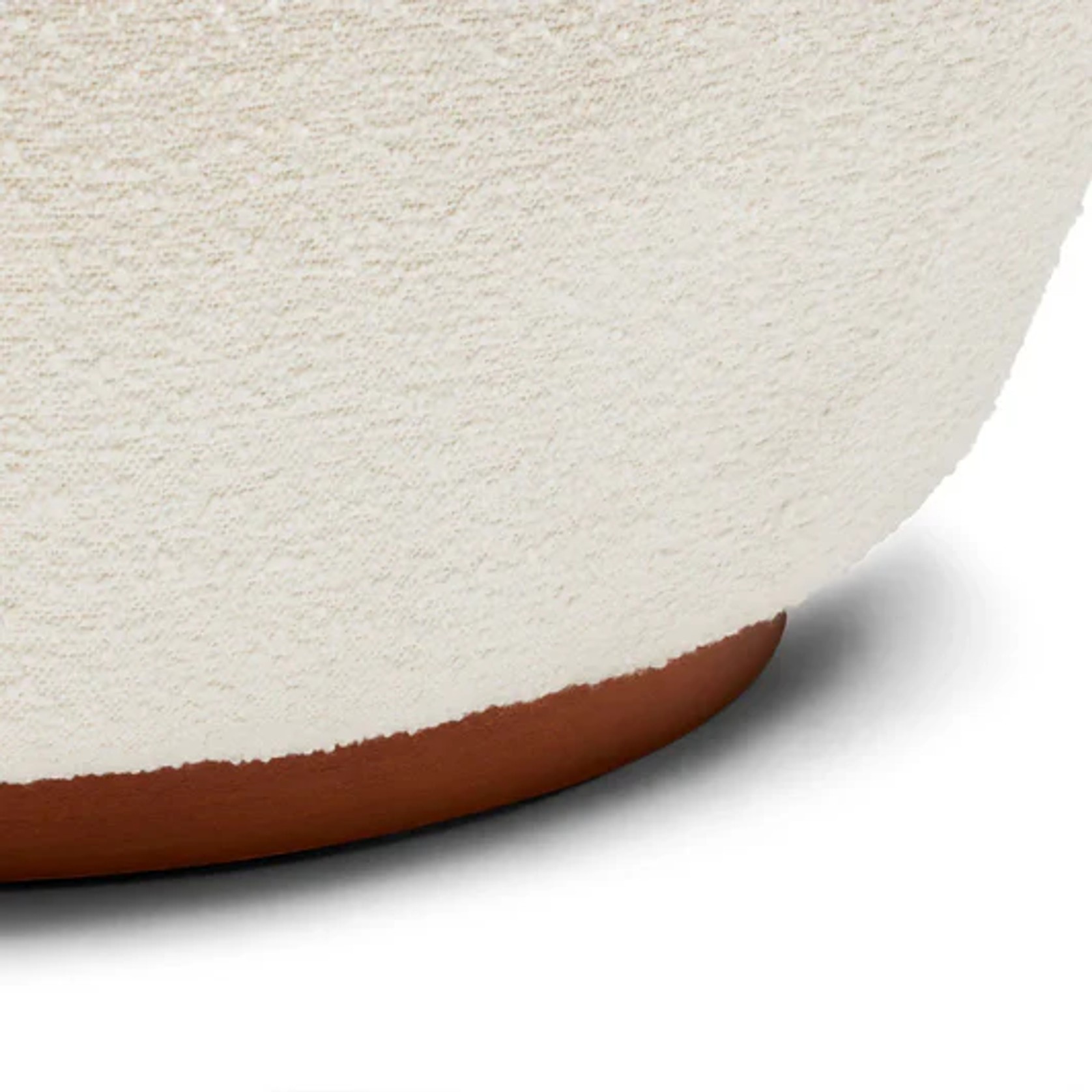 Pace White Boucle Occasional Chair gallery detail image