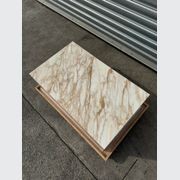 Block Coffee Table - New Gold Calacatta | Natural Stone Co. gallery detail image
